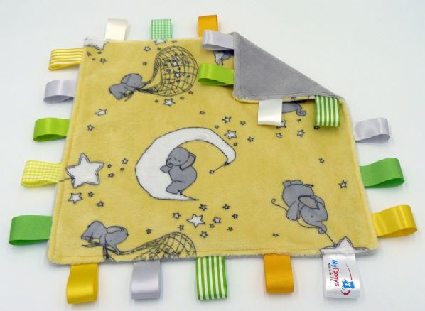 Personalised tag blanket top